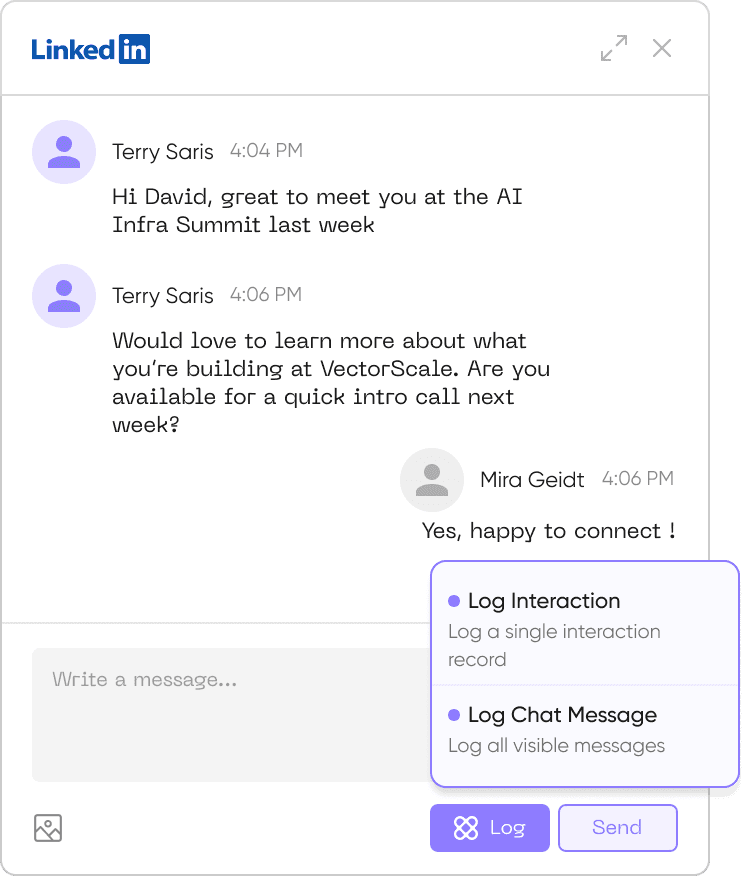 LinkedIn-Affinity Integration
